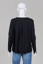 Load image into Gallery viewer, Luisa Cerano long multicolored long sleeve popover top (8)

