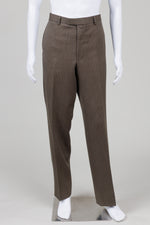 Load image into Gallery viewer, Coppley Light Olive Bedford Trousers (36)
