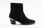 Load image into Gallery viewer, Radley black suede heeled chelsea boots (UK 3)
