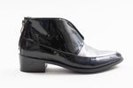 Load image into Gallery viewer, Minx black and silver patent leather chelsea boots (36)
