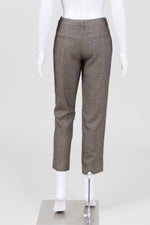 Load image into Gallery viewer, Judith &amp; Charles Brown Tweed Trousers (6)
