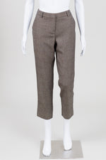 Load image into Gallery viewer, Judith &amp; Charles Brown Tweed Trousers (6)
