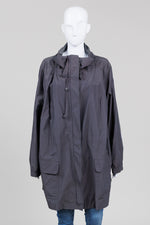 Load image into Gallery viewer, Eileen Fisher Dark Grey Zip Front Jacket (3X)
