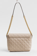 Load image into Gallery viewer, Marc Jacobs Beige Quilted Leather Shoulder Bag
