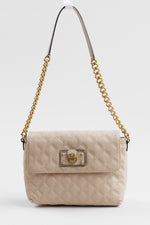Load image into Gallery viewer, Marc Jacobs Beige Quilted Leather Shoulder Bag
