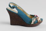 Load image into Gallery viewer, Roberto Vianni Slingback Wedged 4” Heel (8)
