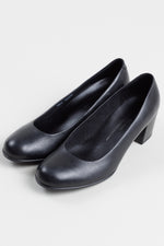 Load image into Gallery viewer, Ecco Leather 2” Block Pump (39) *Excellent Condition
