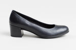 Load image into Gallery viewer, Ecco Leather 2” Block Pump (39) *Excellent Condition
