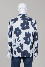 Load image into Gallery viewer, Ted Baker White/Blue Floral Print Shirt (6)
