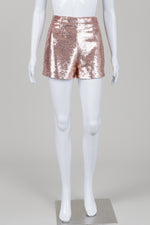 Load image into Gallery viewer, Nadine Merabi Rose Sequin Shorts (XS) *Like new
