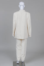 Load image into Gallery viewer, Dana Buchman Ivory Pant Suit (14)
