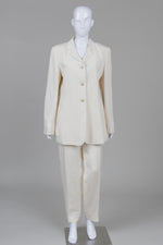 Load image into Gallery viewer, Dana Buchman Ivory Pant Suit (14)
