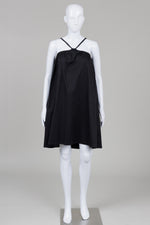 Load image into Gallery viewer, For Love &amp; Lemons Black Halter Sundress (S)
