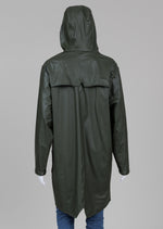 Load image into Gallery viewer, Rains Olive Green Raincoat (XS/S)
