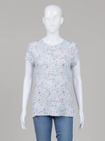 Load image into Gallery viewer, Ted Baker Baby Blue Floral Print T-shirt (3)

