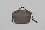 Load image into Gallery viewer, ECCO Greige Leather doctor’s bag w/ crossbody strap
