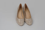 Load image into Gallery viewer, MICHAEL by Michael Kors metallic block kitten heel (8)
