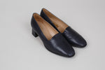 Load image into Gallery viewer, Charles Patou/Ingledews black leather loafer (10.5)
