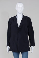 Load image into Gallery viewer, Arc'teryx Veilance black blazer, snap front (M)
