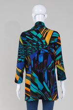 Load image into Gallery viewer, Frank Lyman open coverup with multicoloured print (16)
