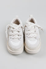 Load image into Gallery viewer, UGG Lo Lowmel canvas and suede sneakers in jasmine white (10)
