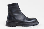 Load image into Gallery viewer, Marsell black leather ankle boots with side zipper (43)
