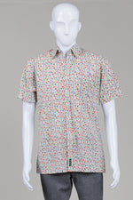 Load image into Gallery viewer, Ben Sherman Multi Coloured Flower Print Short Sleeved Shirt (M)
