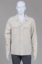 Load image into Gallery viewer, Michael Kors Crème Linen Look Long Sleeve Shirt (M)
