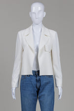Load image into Gallery viewer, Custom Made Women's Ivory Buttonless Blazer *as worn by Meryl Streep in Devil Wears Prada

