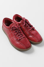 Load image into Gallery viewer, MAGUIRE red leather sneaker w/ rubber sole (39)
