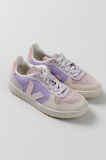 Load image into Gallery viewer, VEJA pastel multicolor suede sneakers (6)
