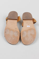 Load image into Gallery viewer, Le Bon Marche red suede criss-cross sandal (39.5)

