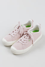 Load image into Gallery viewer, Cariuma dusty pink bamboo knit low sneakers with cream sole and toe cap(9)
