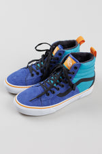 Load image into Gallery viewer, Vans Sk8-Hi 46 MTE DX cobalt blue and turquoise suede (7)
