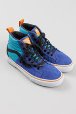 Load image into Gallery viewer, Vans Sk8-Hi 46 MTE DX cobalt blue and turquoise suede (7)
