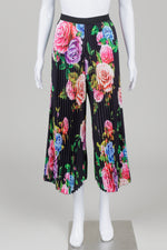 Load image into Gallery viewer, Kate Hewko Pleated Floral Print Culottes with elasticized waist
