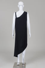 Load image into Gallery viewer, Periphery Black asymetrical top with one shoulder adjustable strap (14)
