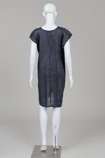 Load image into Gallery viewer, CP Shades Linen Tunic Top with side slits (S)
