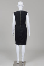 Load image into Gallery viewer, Helmut Lang Black Sleeveless Asymetrical gathered dress (M)
