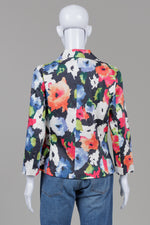 Load image into Gallery viewer, Sandro Studio Multicolour Floral Printed Blazer (M)
