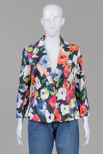 Load image into Gallery viewer, Sandro Studio Multicolour Floral Printed Blazer (M)
