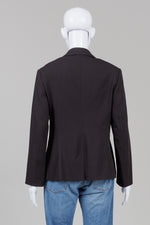 Load image into Gallery viewer, Boss Black Blazer with satin tie front feature
