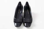 Load image into Gallery viewer, ANGELO SORIMELLI Black leather Italian-made pump (39).
