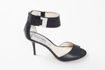 Load image into Gallery viewer, Michael by MICHAEL KORS peep toe stiletto with ankle cuff (6)
