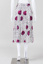 Load image into Gallery viewer, Mr. Jax Silk Rose and Animal Spot Printed A-line Silk Skirt (10)
