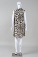 Load image into Gallery viewer, Lungo L'arno animal print sleeveless dress (M)
