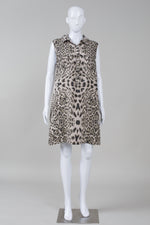 Load image into Gallery viewer, Lungo L'arno animal print sleeveless dress (M)
