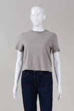 Load image into Gallery viewer, COS green grey t-shirt (S)
