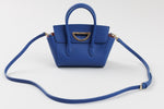 Load image into Gallery viewer, Samantha Thavasa royal blue mini bag with cross-body strap
