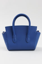 Load image into Gallery viewer, Samantha Thavasa royal blue mini bag with cross-body strap
